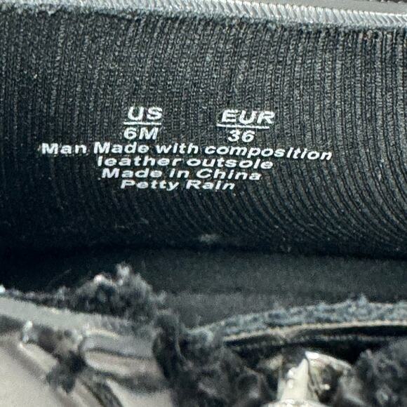 Sam Edelman Petty Matte Black Ankle Rain Booties Zip Women’s 6M Waterproof - Picture 8 of 10